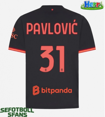 AC Milan Strahinja Pavlovic #31 Tredje Tröja 2026-27 Kortärmad